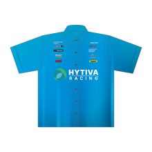 Load image into Gallery viewer, Hytiva Racing Mens Full Button Sponsor Shirt