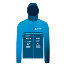 Load image into Gallery viewer, Hytiva Racing Rain Jacket with Blue Hoodie