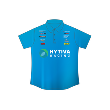 Load image into Gallery viewer, Hytiva Racing Womens 3 Button Polo Sponsor Shirt