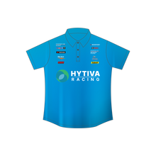 Load image into Gallery viewer, Hytiva Racing Womens 3 Button Polo Sponsor Shirt