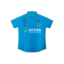 Load image into Gallery viewer, Hytiva Racing Womens 3 Button Polo Sponsor Shirt