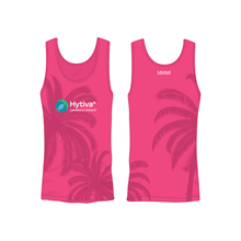 Load image into Gallery viewer, Hytiva Palm Tree White Tank Top